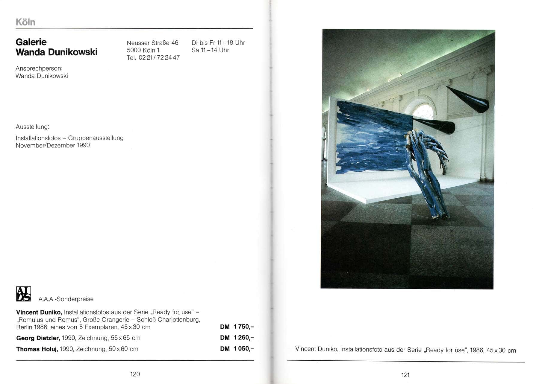 Art Against Aids, 1990