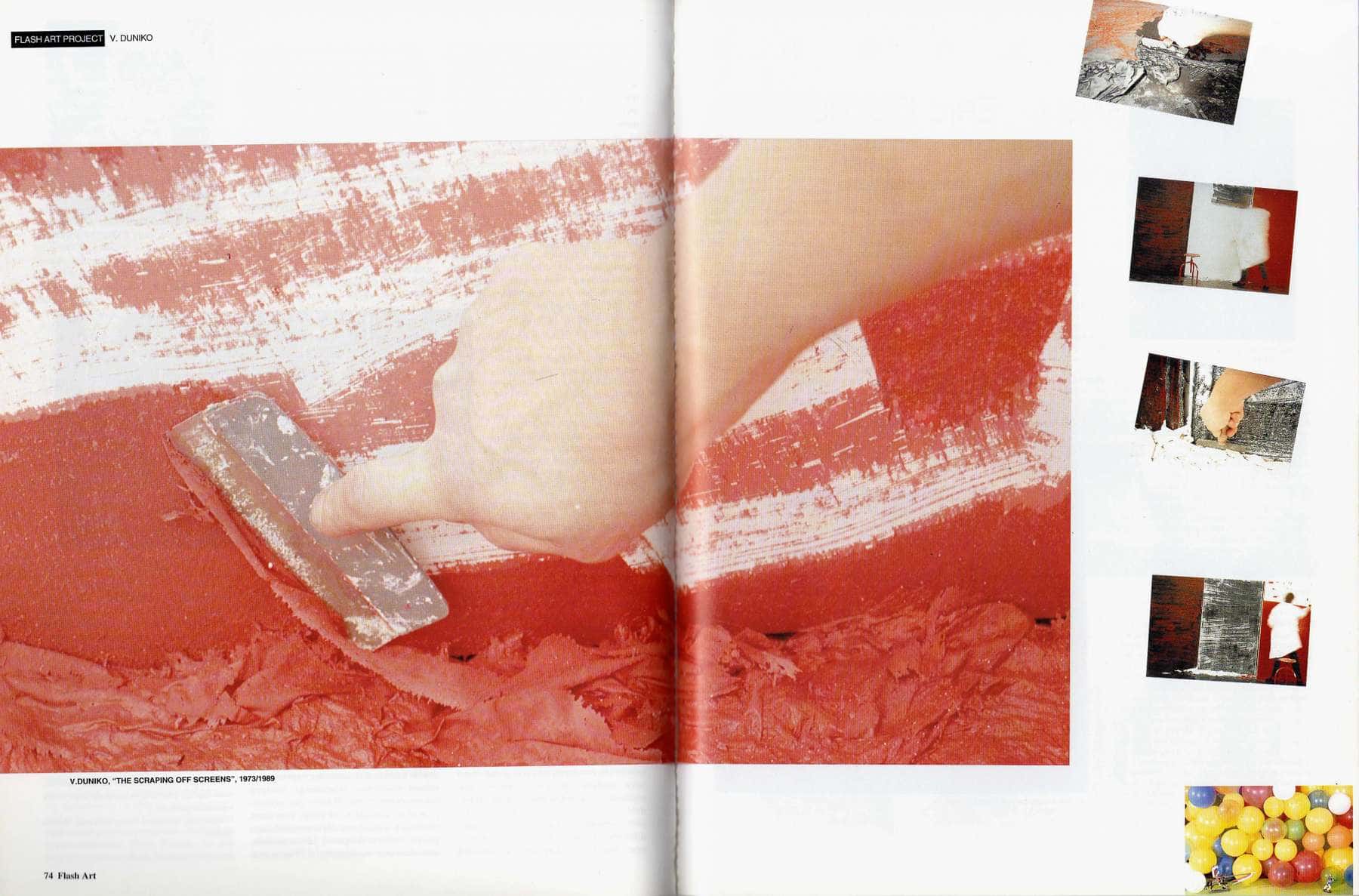 Flash Art, 1991