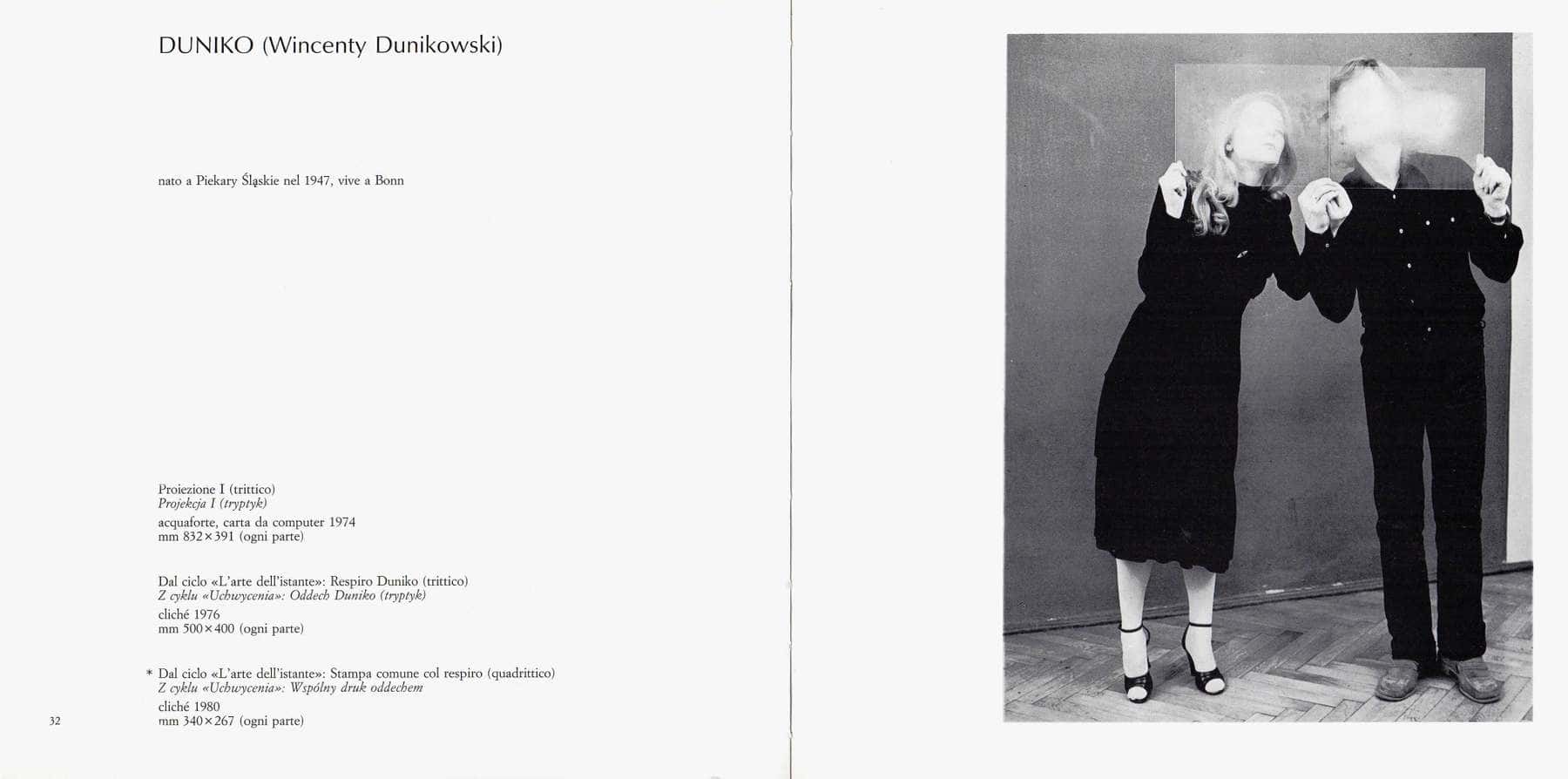 Wincenty Dunikowski-Duniko, Grafica Polacca, 1986