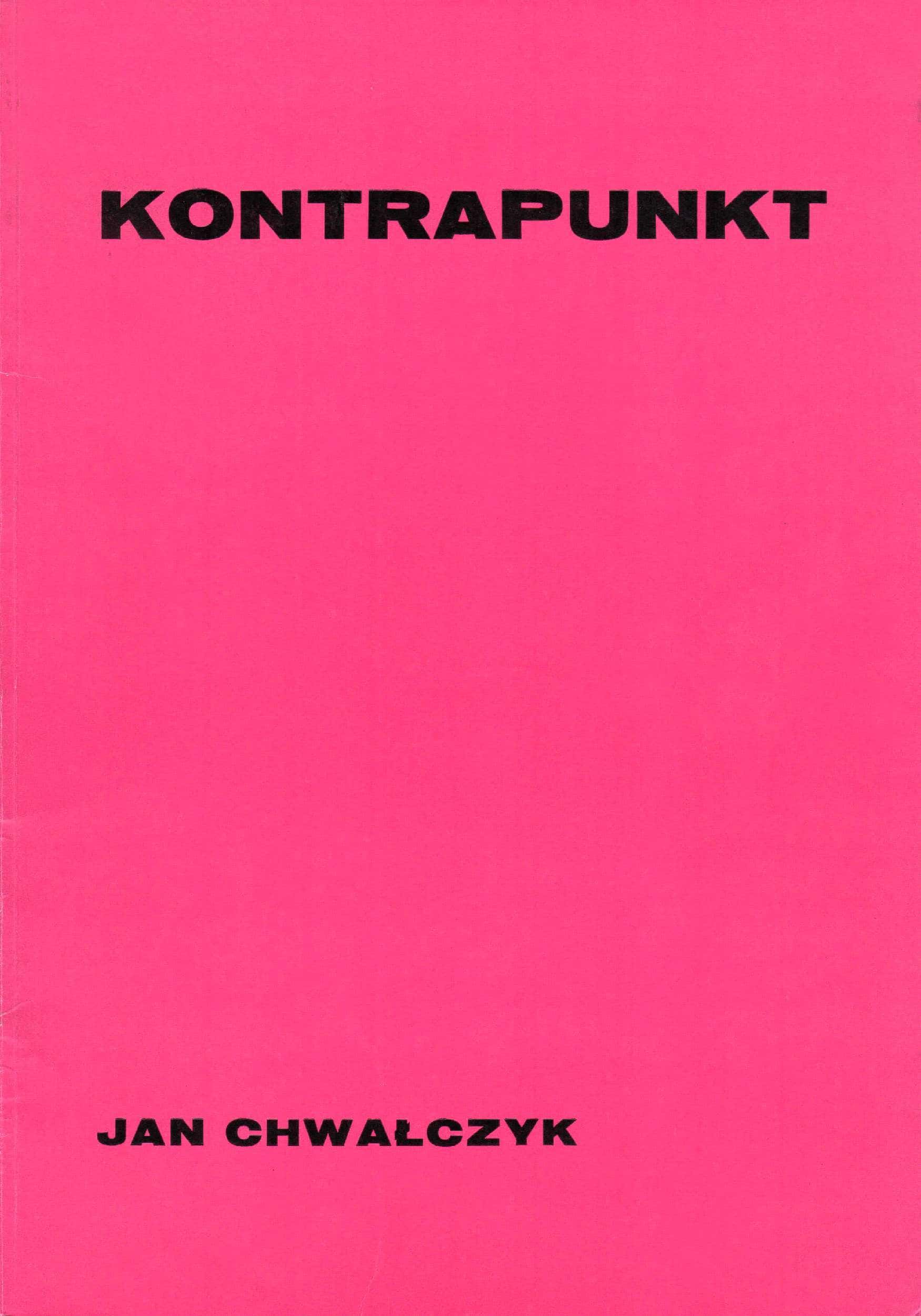 Kontrapunkt, Jan Chwałczyk, 1974