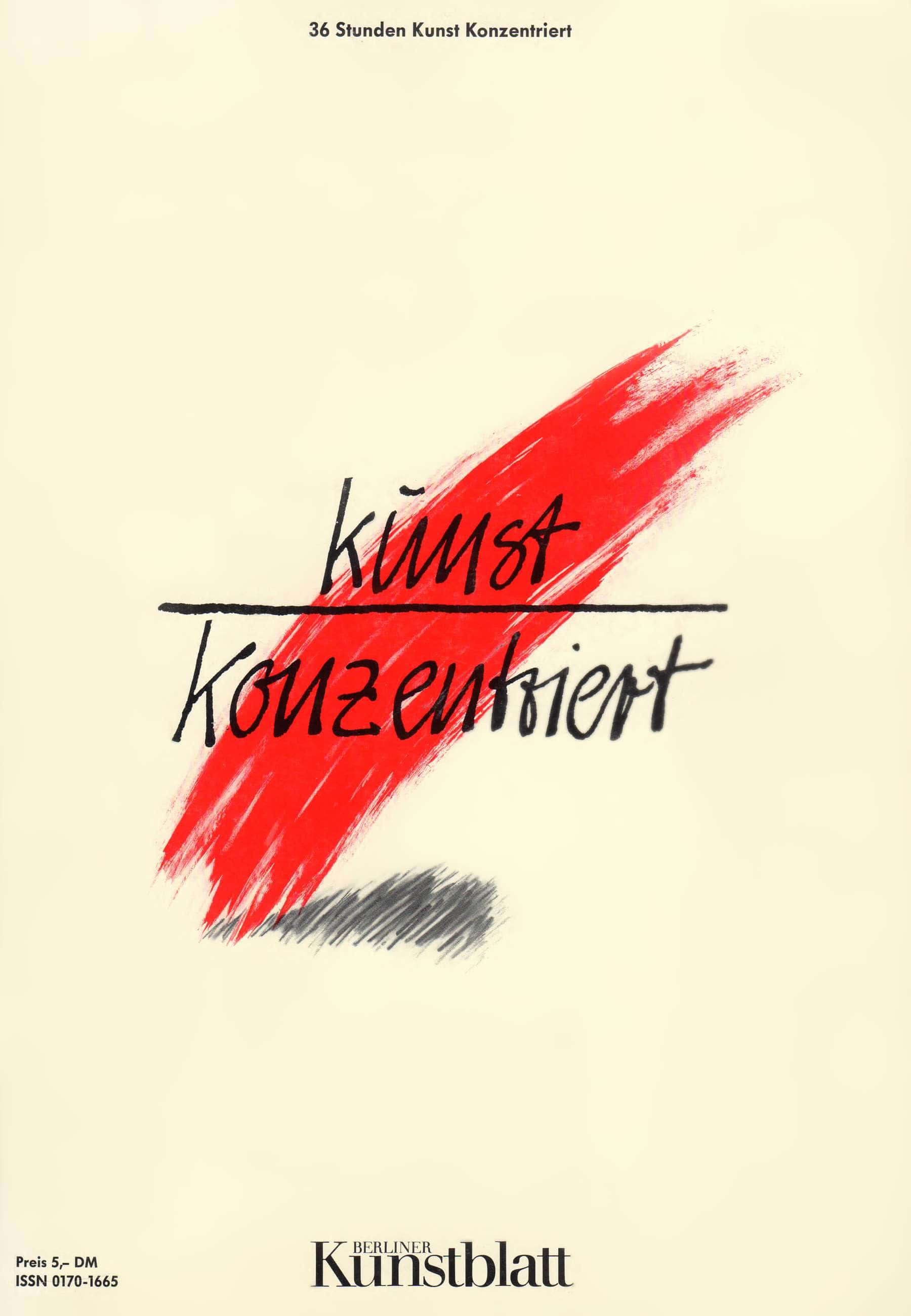 Künst Kozentriert, 1983