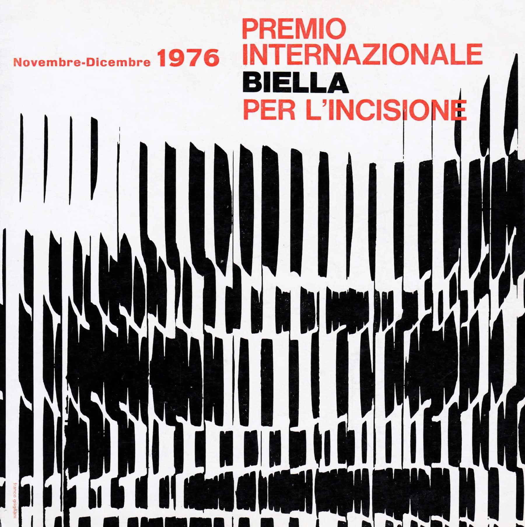 Premio Internazionale Biella Per L'incisione, 1976