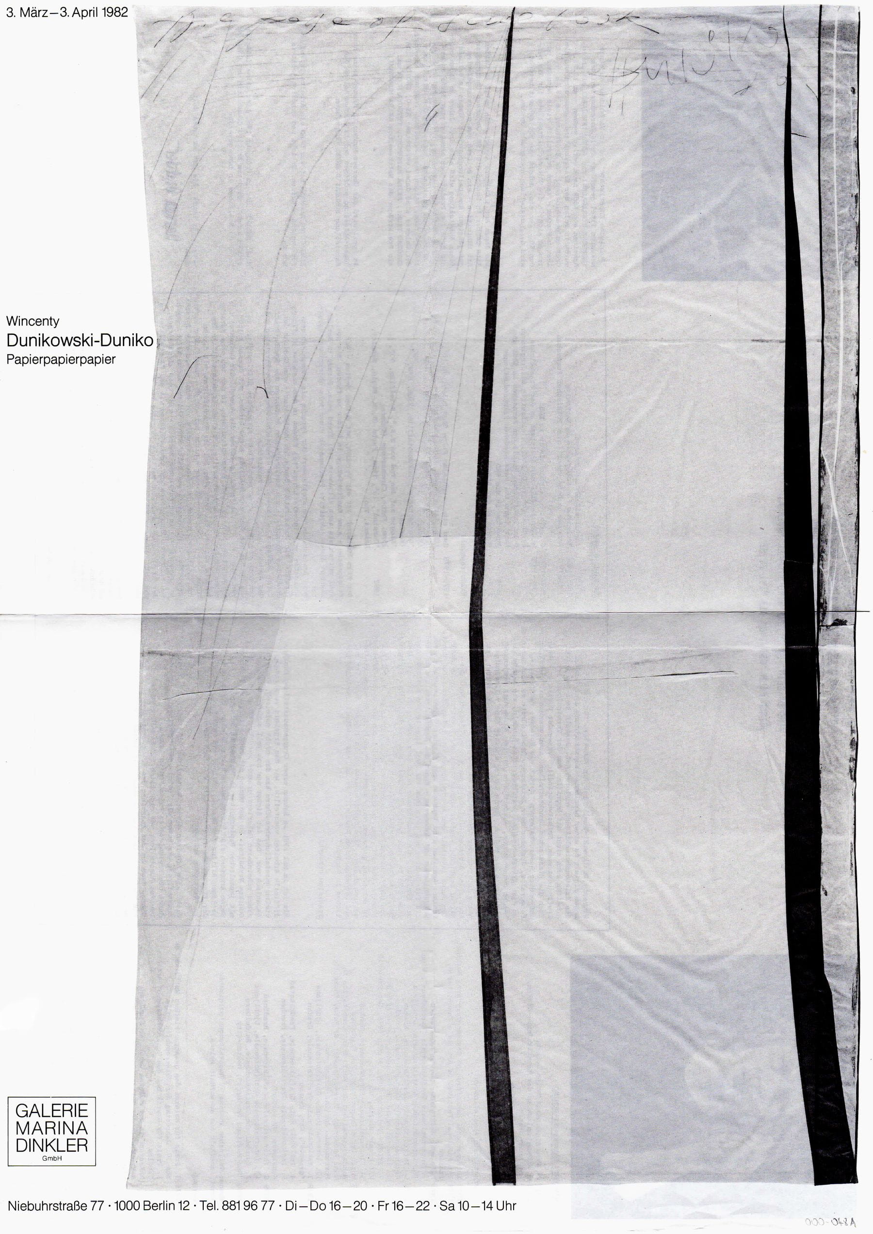 Papierpapierpapier, 1982