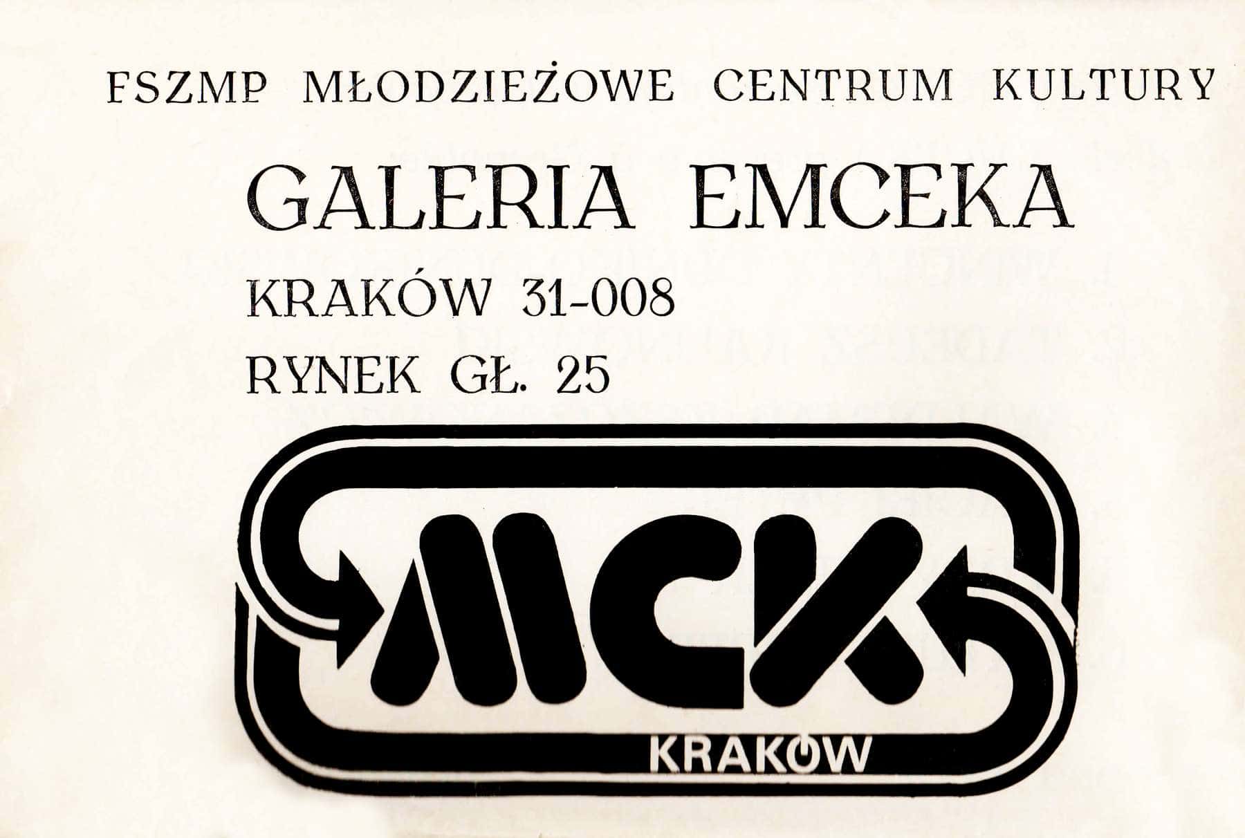 Galeria Emcka, 1979