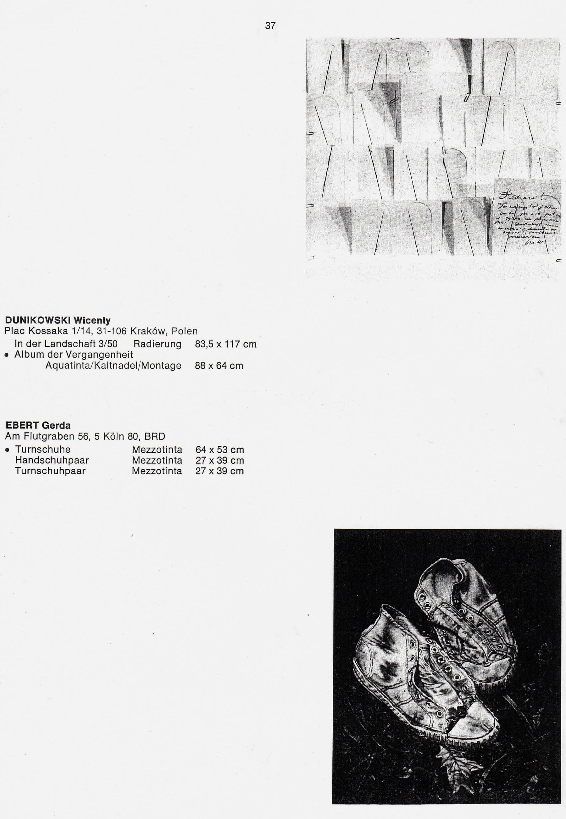 Wincenty Dunikowski-Duniko, 2 International Graphicbiennale,1975
