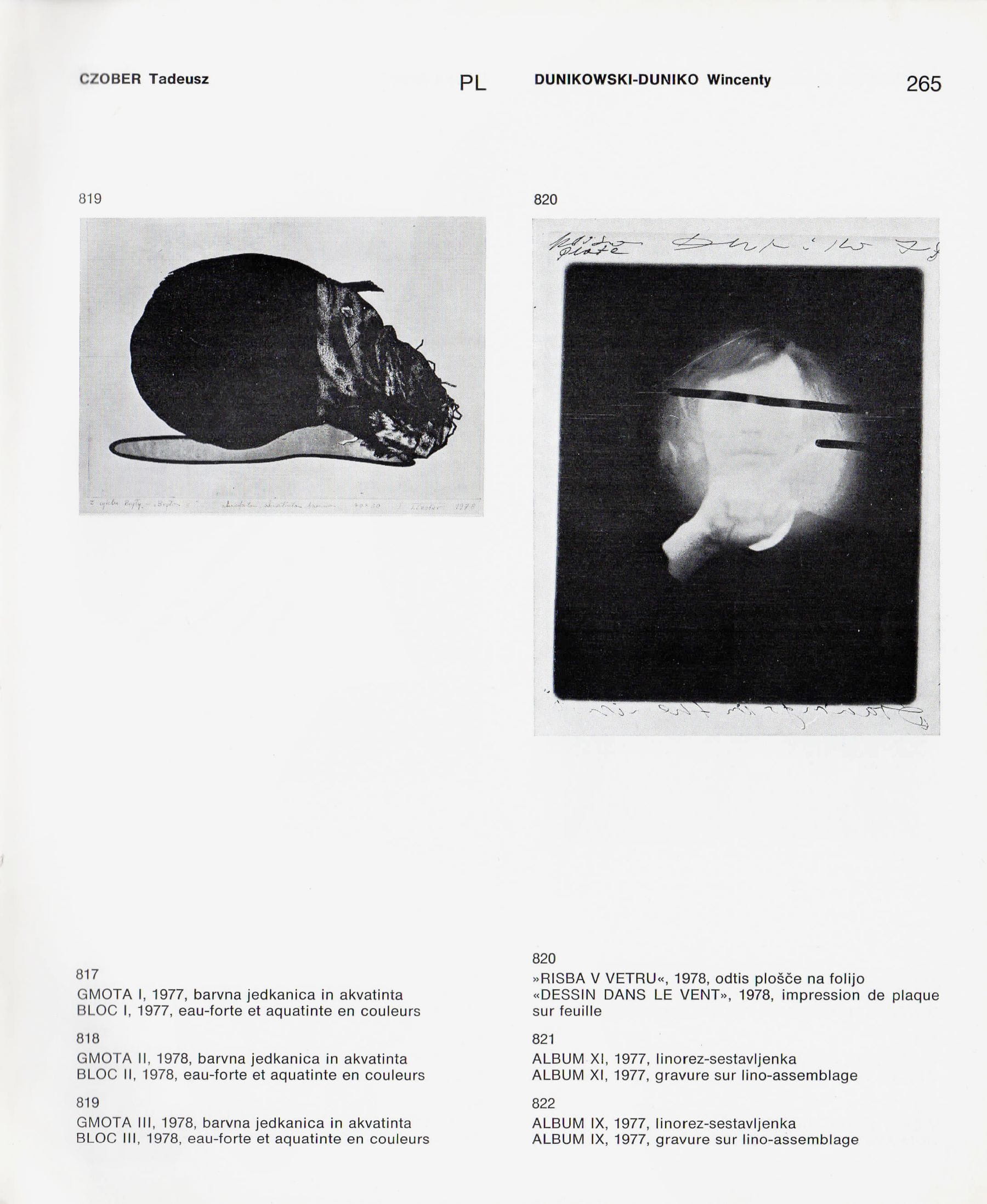 Wincenty Dunikowski-Duniko, XIII Internationale Grafik Biennale Ljubljana, 1979