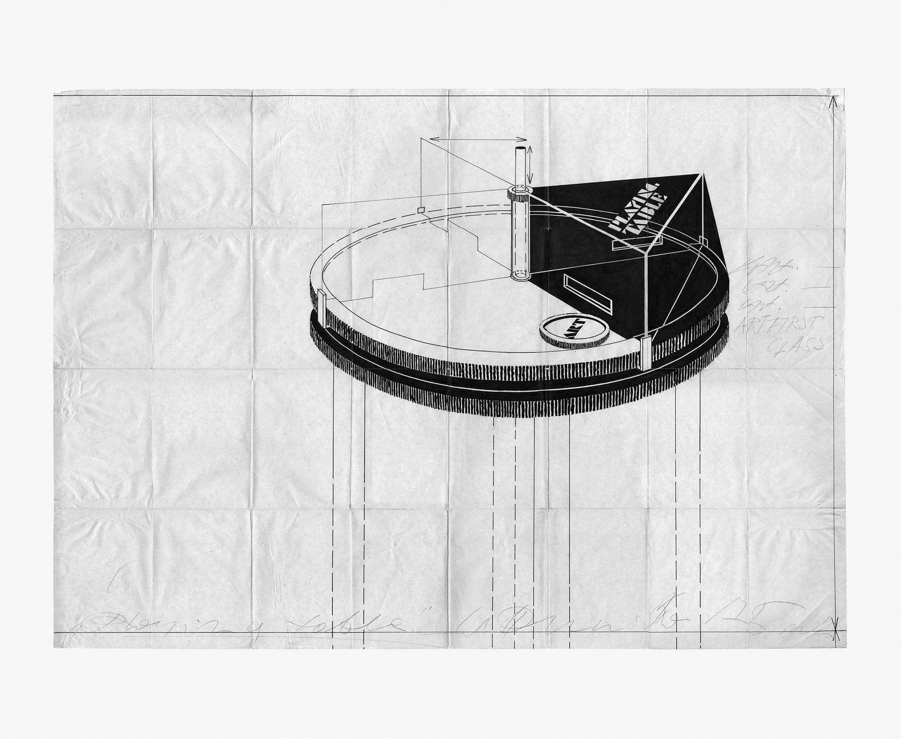 Wincenty Dunikowski-Duniko, Art Playing Table, 1975