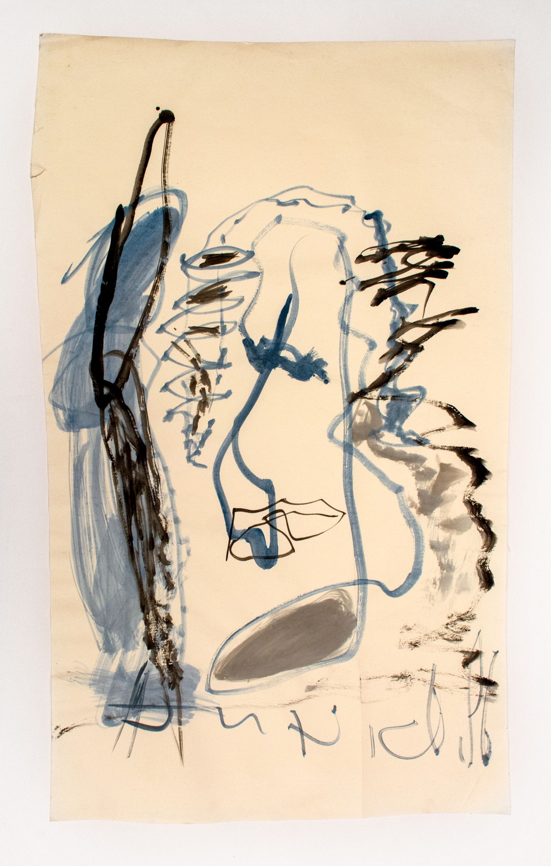 Wincenty Dunikowski-Duniko, Self-portrait, 1986