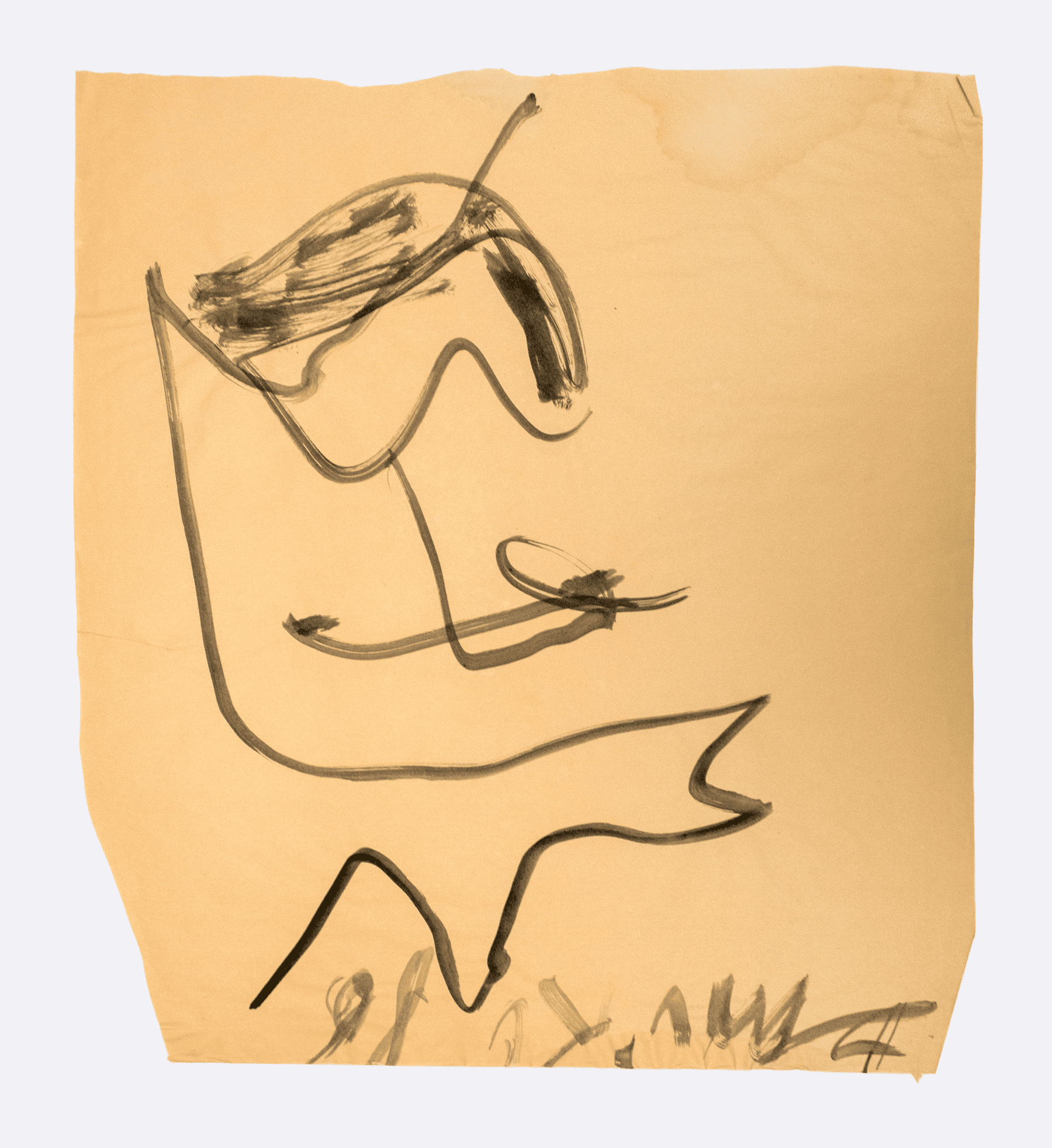 Wincenty Dunikowski-Duniko, Autoportret w błazeńskiej koronie, 1986