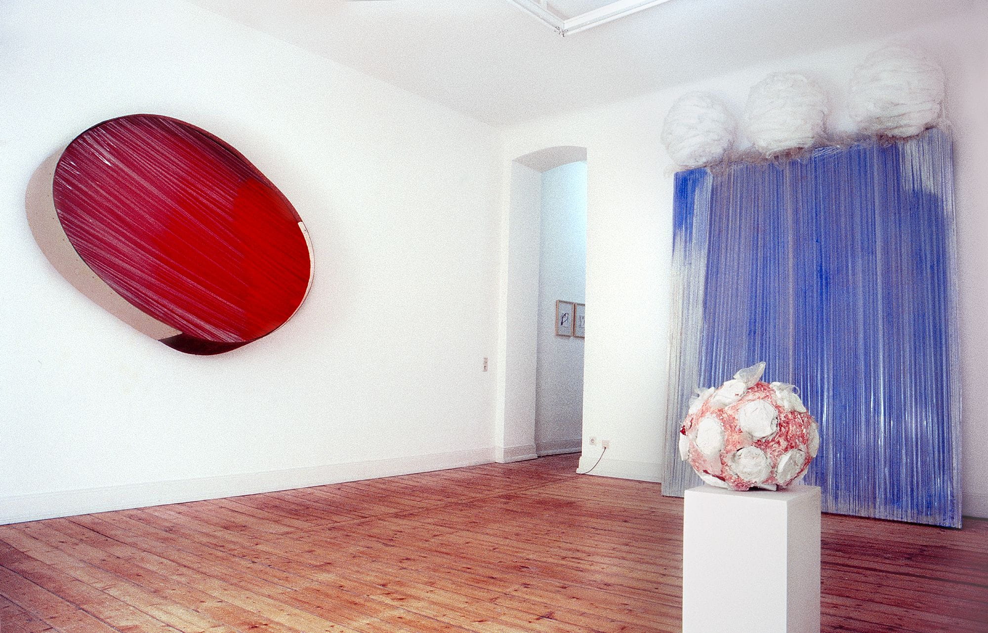 Wincenty Dunikowski-Duniko, Foil object at the exhibition in Cologne, Wanda Dunikowski Galerie, Germany, 1989