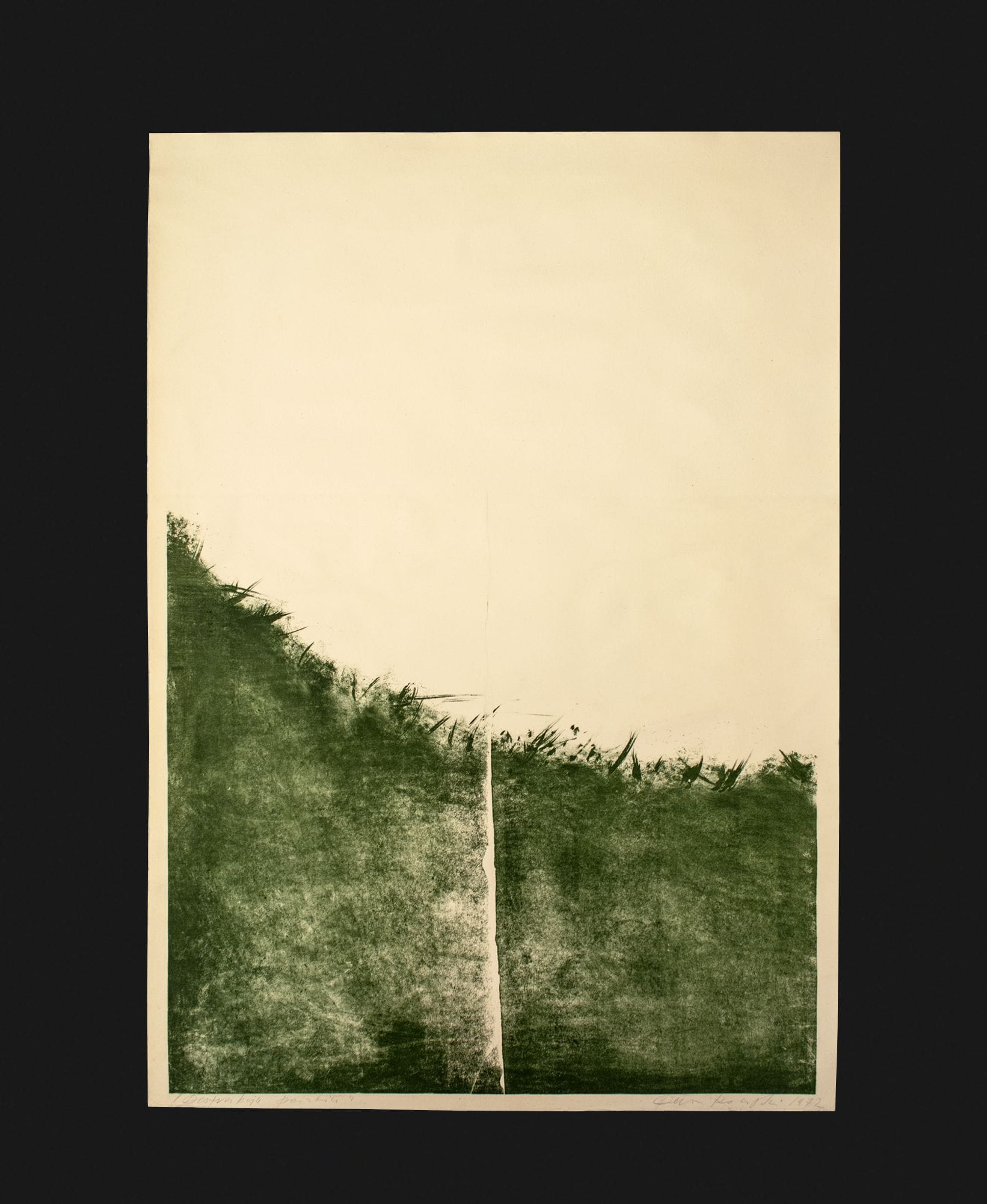 Wincenty Dunikowski-Duniko, Landscape destruction, 1972