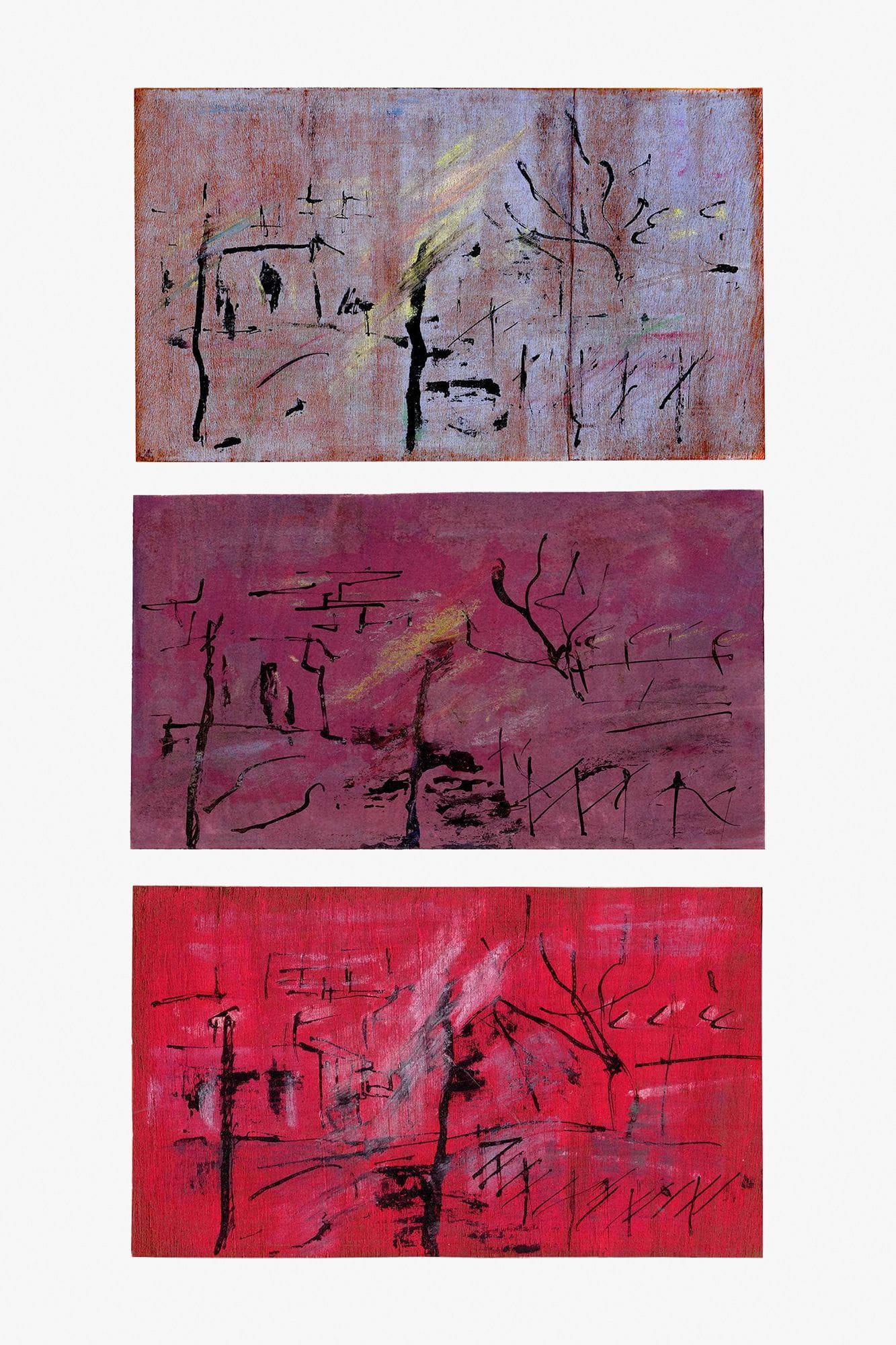 Wincenty Dunikowski-Duniko, Landscapes, 1967
