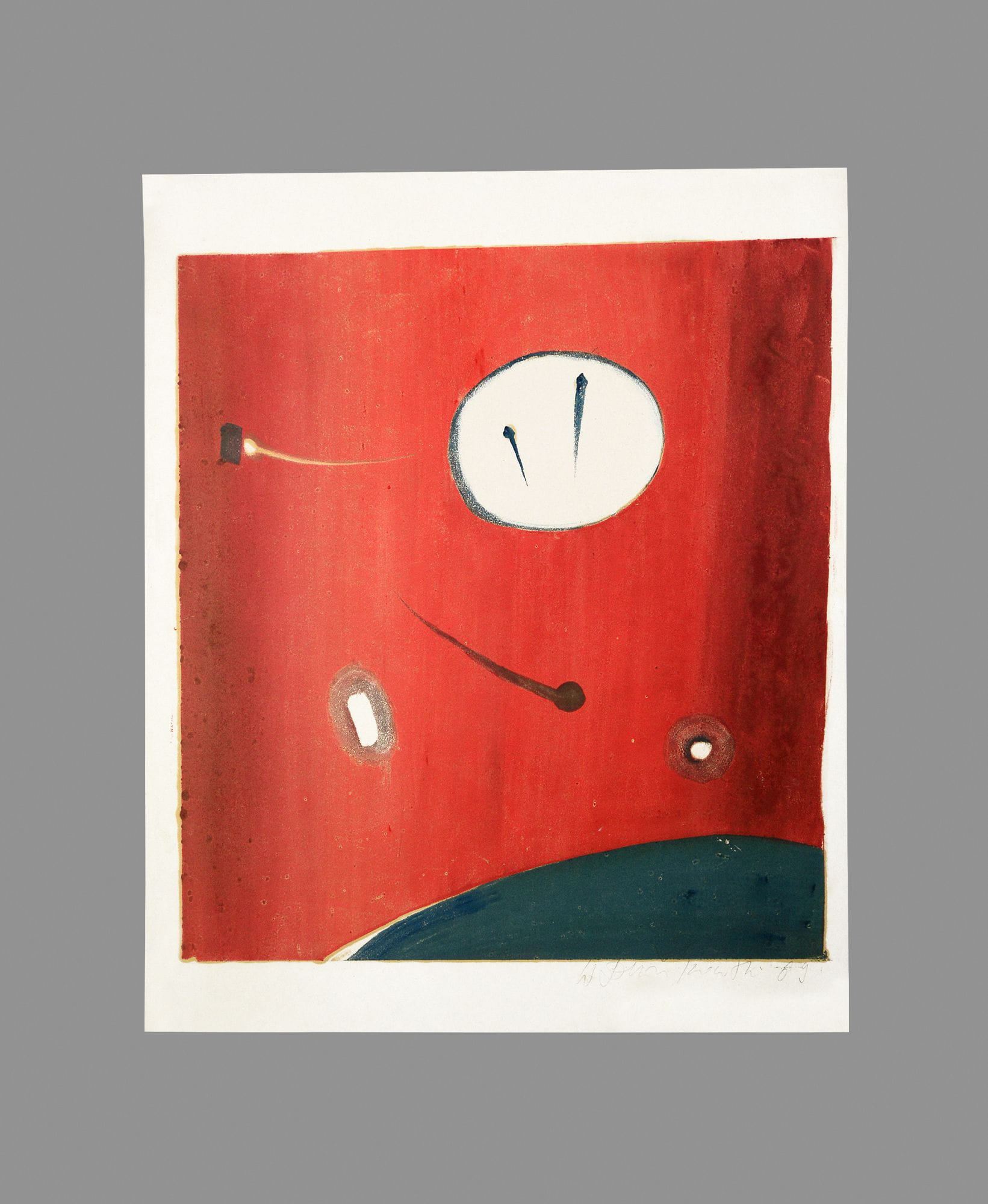 Wincenty Dunikowski-Duniko, Bez Tytułu, Monotypia, 1969